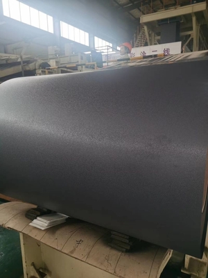 30 Gauge Matt Prepainted Ppgi Steel Coil With Signal Black Color RAL 9004