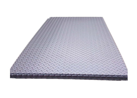 3mm Thickness Galvanized Checkered Plate Steel A36 Ss400 S235jr St37