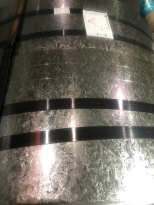 Regular Spangle Hot Dipped Galvanized Steel Coil G60 Q195 Jac590R